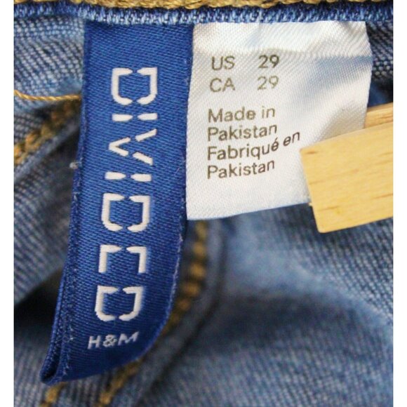 4 Skinny Jeans Lot s 28/30 Teen Blue Black Ripped Stretch Mid Rise Casual Rue 21 - Picture 12 of 16